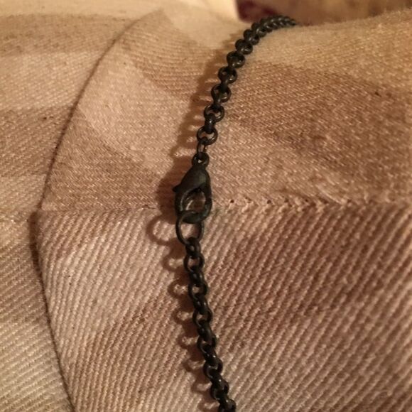 HAMMERED COIN Drop Necklace! - Picture 2 of 12